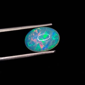 AAA di alta qualità naturale etiope opale cabochon etiope naturale Welo anello di fuoco dimensione pietra preziosa dimensione 14x10x7 MM 5Crt per fare gioielli