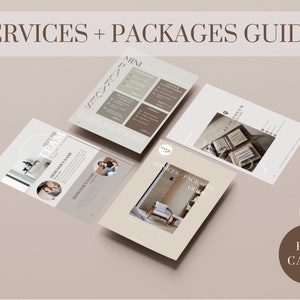 Package Inclusions Layout Interior Design Services and Packages Guide Template Welcome Pack - Etsy