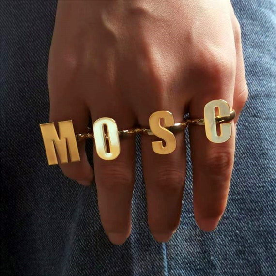 Exquisite Engraved Gold Ring