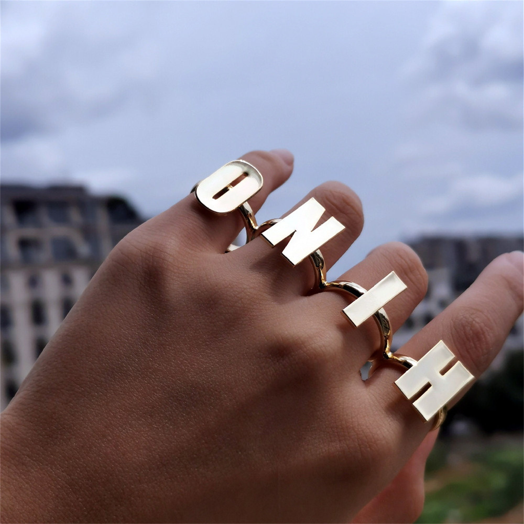 Meidiya Golden Silver Chain Goth Punk Rings Set for Men Women Teen Girls  Cool Adjustable Vintage Gothic Rings Hip Hop Y2K Stackable Open Finger Ring  Set(G-Rose Gold 4 pcs) - Walmart.com