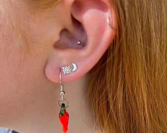 Pendientes de pimienta