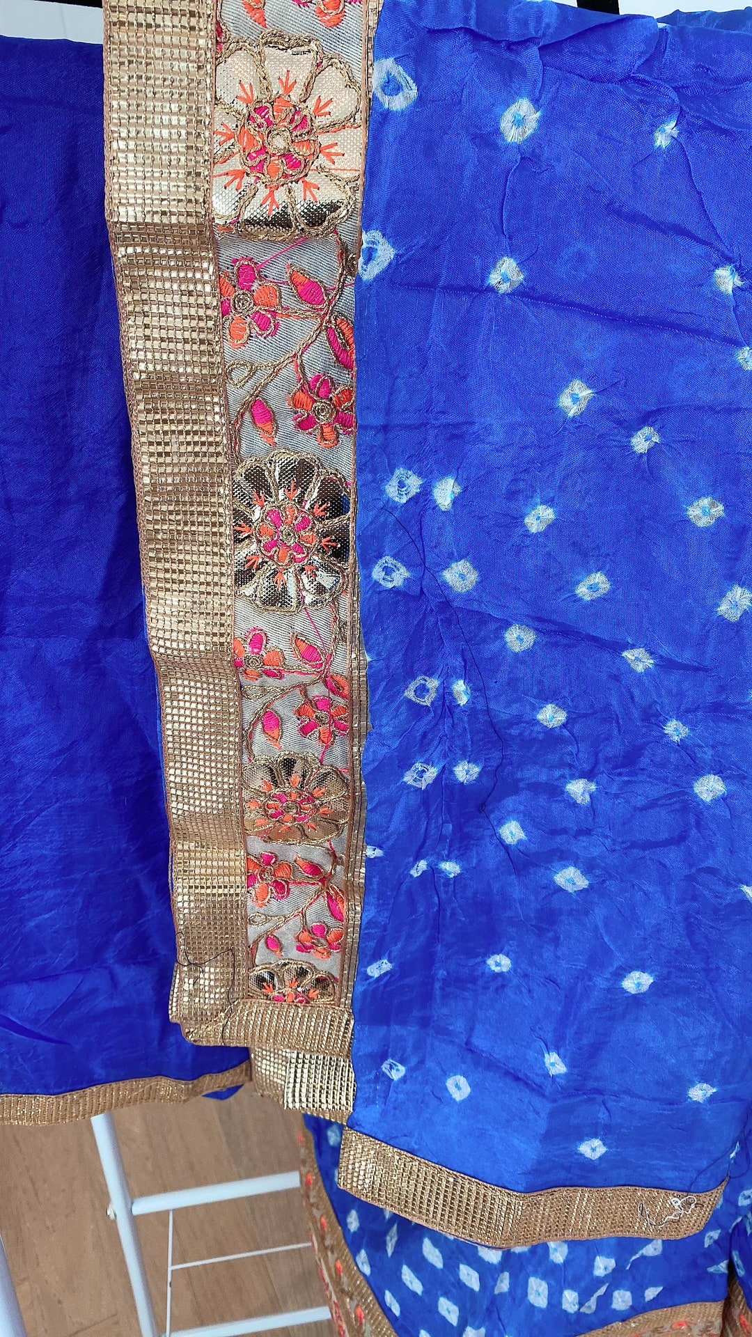 Blue Lehenga with Dupatta and Blouse main image 1