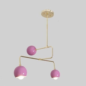 1950 Mid Century Urchin Brass Sputnik Chandelier Mobile Stilnovo Kalmar Italian Chandelier