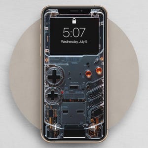 Abstract GameBoy Phone Wallpapers | Retro Inspired Game iPhone Wallpaper | iPhone Aesthetic Background | Minimalist Smartphone Wallpaper Set