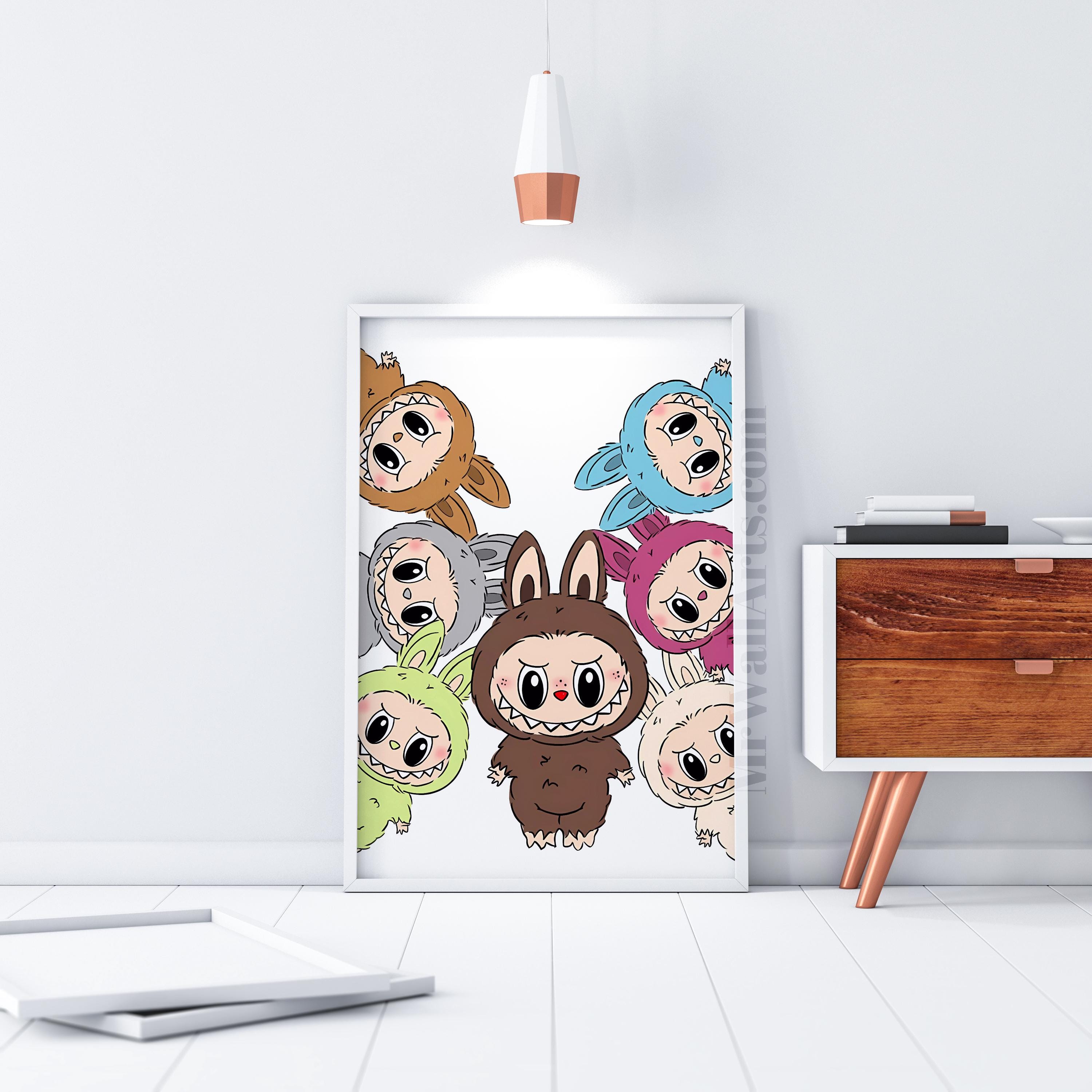 (*´∀｀*)★k.  BABA & ZIZI Labubu V2 Have A Seat SISI DADA QUQU ZIZI BABA HEHE Welcome