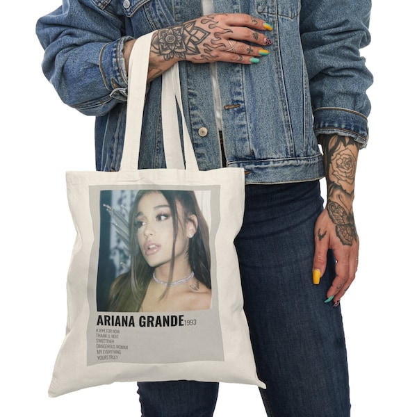 Ariana G Natural Tote Bag