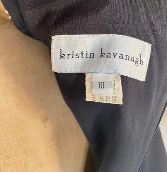 Kristin Kavanah Classic Black Bow Dress View 5
