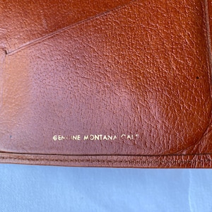 Cartera de cuero vintage para pasaporte