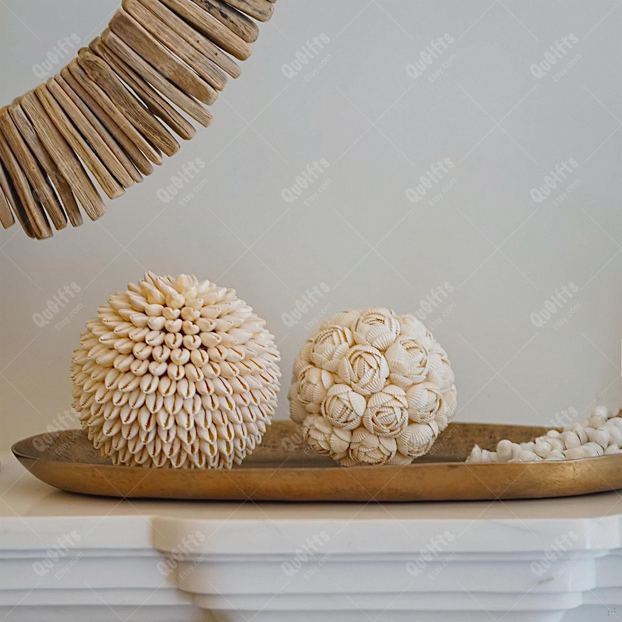 Seashell Flower Ball Centerpiece