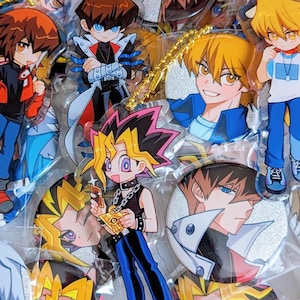 YGO Button & 3&quot; Keychain