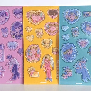JoJo Epoxy Sticker Sheet (final sale)
