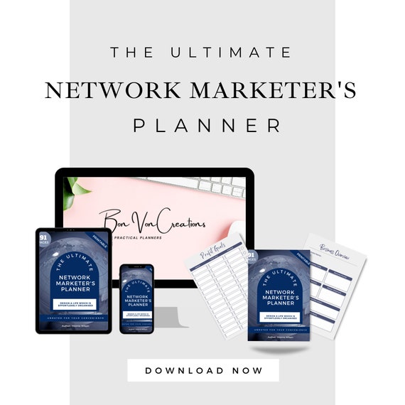Ultimate Printable Network Marketing Planner - Etsy