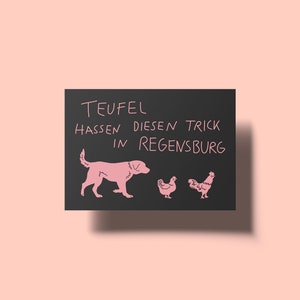 Regensburg - Regensburger Teufel hassen diesen Trick