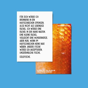 Für dich würde ich… - lustige Karte - Geburtstag/Weihnachten - Freundschaft