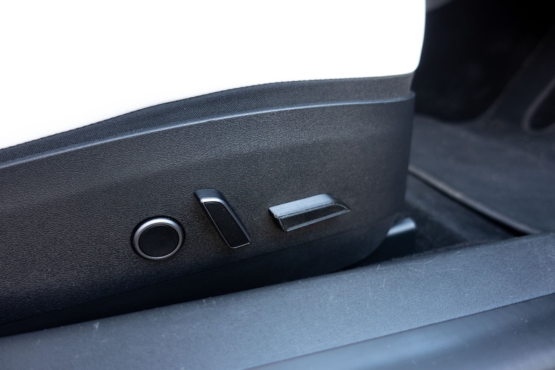 Tesla Model 3 & Tesla Model Y Left Seat Adjustment Position Cap, Tesla Seat Switch, Tesla Car