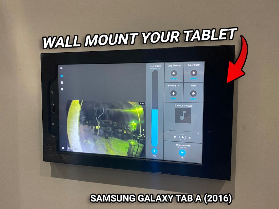 Samsung Galaxy Tab A 10.1 Wall Mount SMT580 2016 Smart Samsung Galaxy