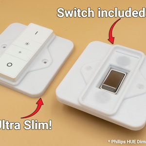 Ultra Slim Philips Hue GEN1 Dimmer Switch Adapter+UK Switch | Ultra Slim Switches | Smart | Home | Living | Decor | Lighting | Lights | Home