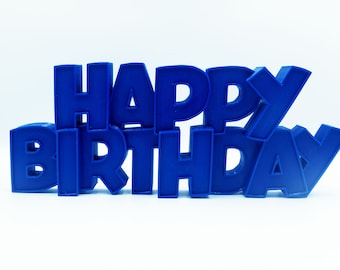 Birthday Boy Blue Decorations, Boys Birthday Party Decor, Happy Birthday Sign, Party Supplies, Kids Party Decorations, Blue Birthday Decor