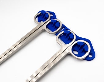 Aquarium Aquascaping Tool Holder Scissors Only in Blue, Aquarium Tank Decor, Fish Keeping, Birthday Gift Ideas for Dad, Gadget Gift for Dad