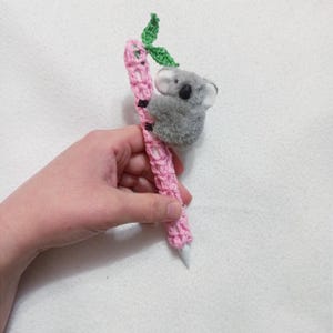コアラのApple Pencil用かぎ針編みケース
