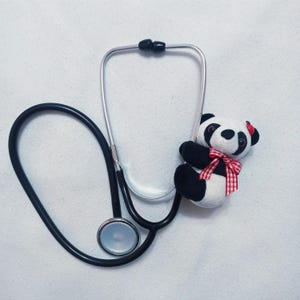 Niedliches Panda Gewand für Stethoskop, Doktor Geschenk mit Bären Panda, Geschenk für pädiatrische Krankenschwester