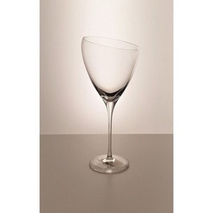 Oblique Crystal Wine Glass