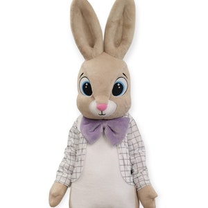 Easter Bunny Mascot Costume, Adult Mascot Costume, Party Mascot Costume, Event Mascot Costume, Birthday Party Costume, Luxury Mascot Costume