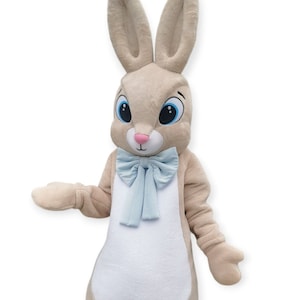 Easter Bunny Mascot Costume, Adult Mascot Costume, Party Mascot Costume, Event Mascot Costume, Birthday Party Costume, Luxury Mascot Costume
