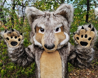 Wolf Mascot Costume, Adult Mascot Costume, Party Mascot Costume, Event Mascot Costume, Birthday Party Costume, Luxury Costume