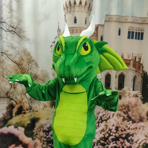 My Dragon Mascot Costume, Adult Mascot Costume, Party Mascot Costume, Event Mascot Costume, Birthday Party Costume, Luxury Costume