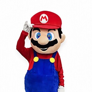 Mario Bros Mascot Costume Mascotte cosplay botarga halloween Claudio  MASCOTS 3