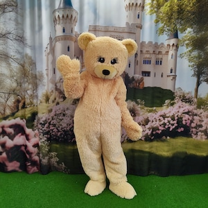 Cute Bear Mascot Costume, Adult Mascot Costume, Party Mascot Costume, Event Mascot Costume, Birthday Party Costume, Luxury Mascot Costume
