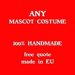 Custom Made Mascots, Adult Mascot Costume, Party Mascot Costume, Event Mascot Costume, Birthday Party Costume, Luxury Costume