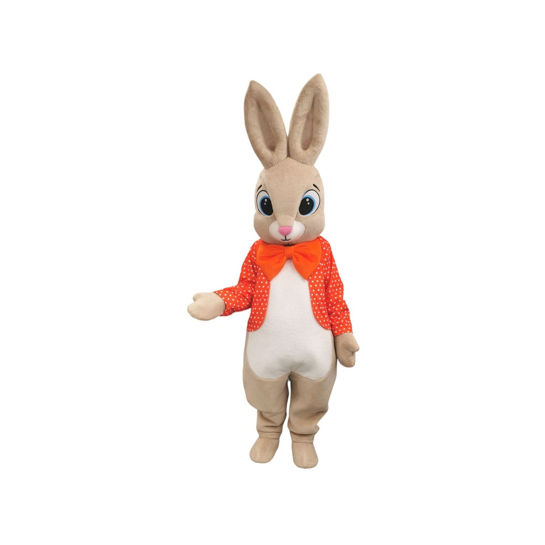 Mascotte de lapin de Pâques, costume de lapin Taille L (175-180 CM)