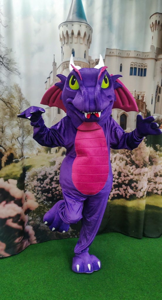My Dragon Mascot Costume, Adult Mascot Costume, Party Mascot Costume
