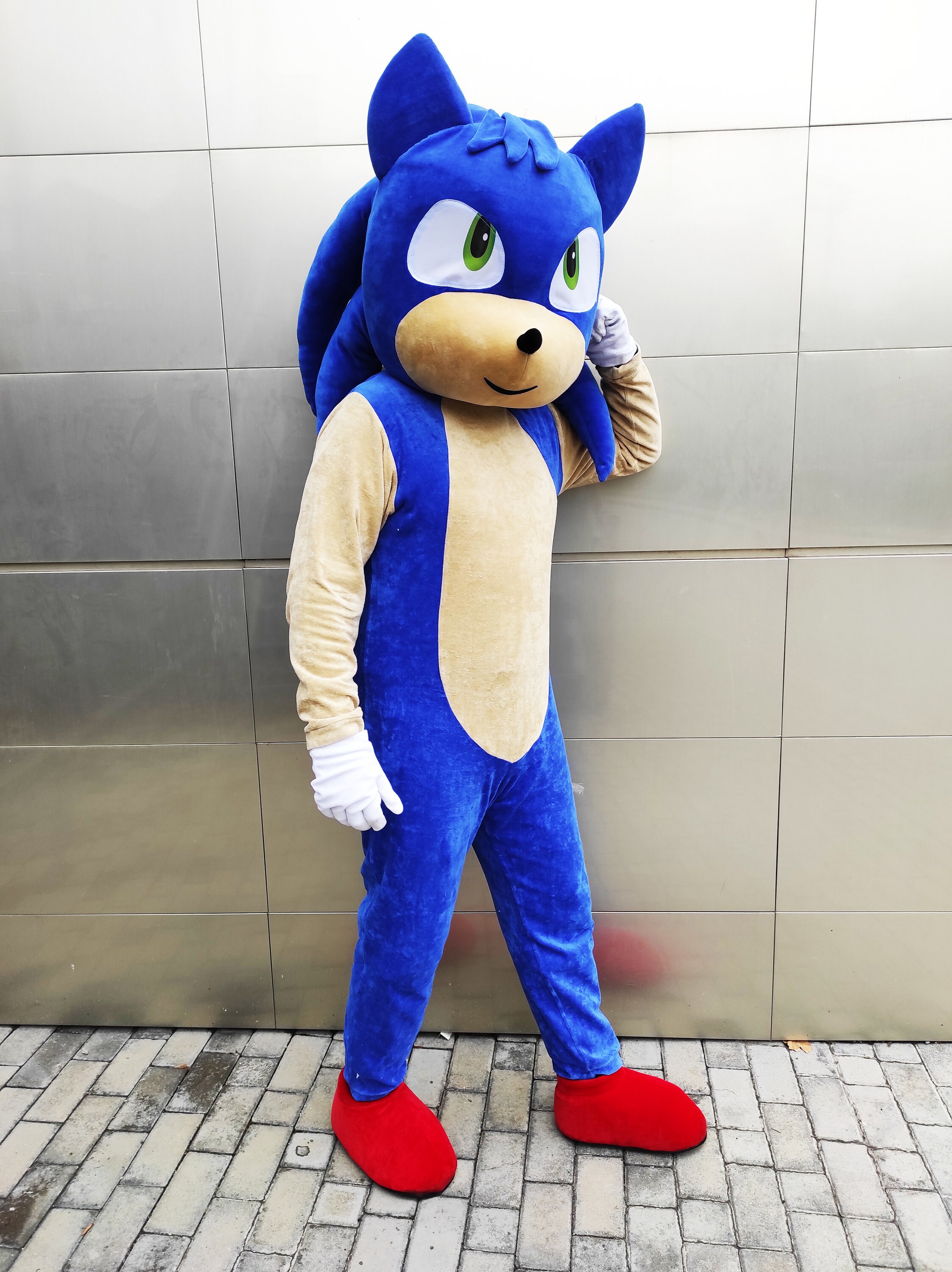 Buy Sonic Mascot Costume Sonic The Hedgehog Party Mascot Online In Buy Sonic Mascot Costume Sonic The Hedgehog Party Mascot Online In