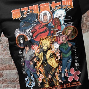 Anime T-Shirt Design Vector | Editable Graphic Files (Digital Download - ai, eps, svg, png)