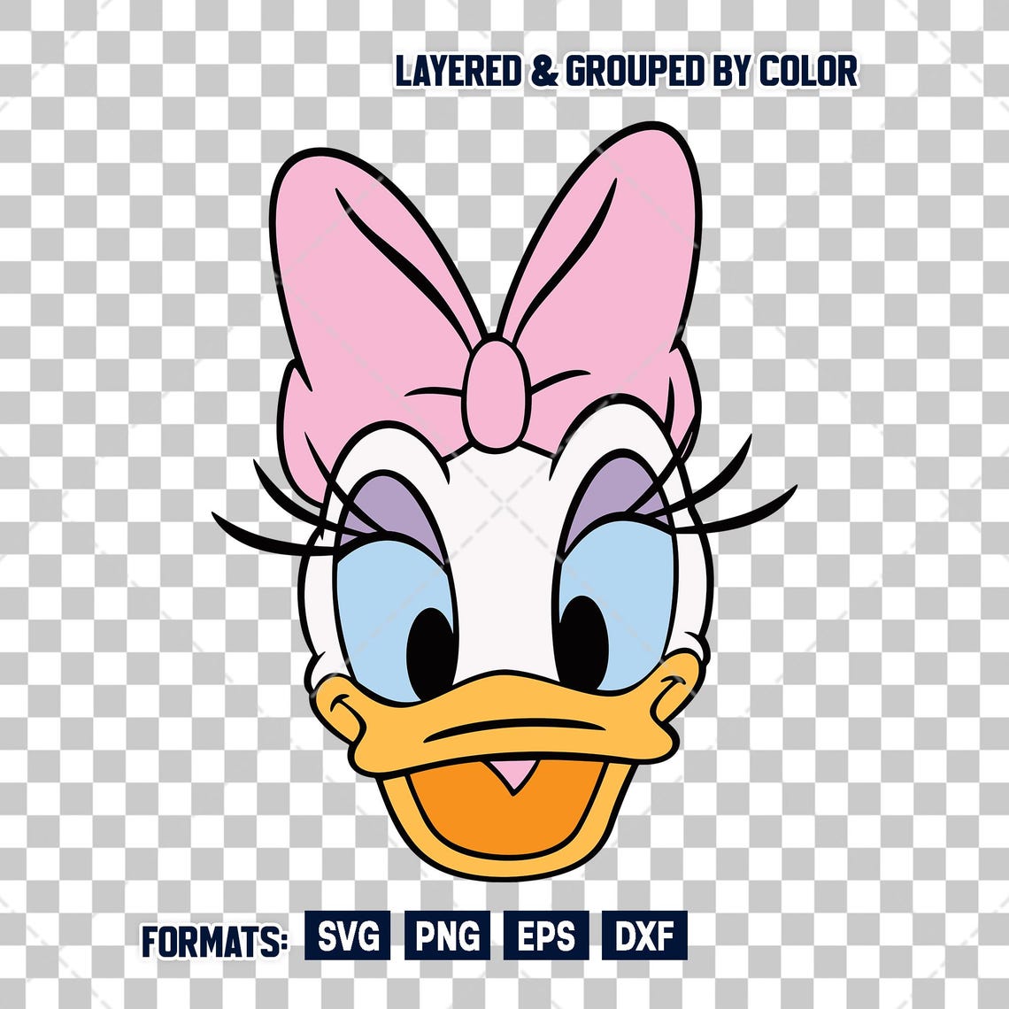 Daisy SVG, Layered SVG Cut File for Cricut & Silhouette, Digital ...