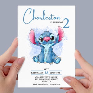 Personalized Digital ANY AGE Kids Birthday Invitation | Printable Kids Party Invite | Easy to Print or Share Online | Fast Delivery