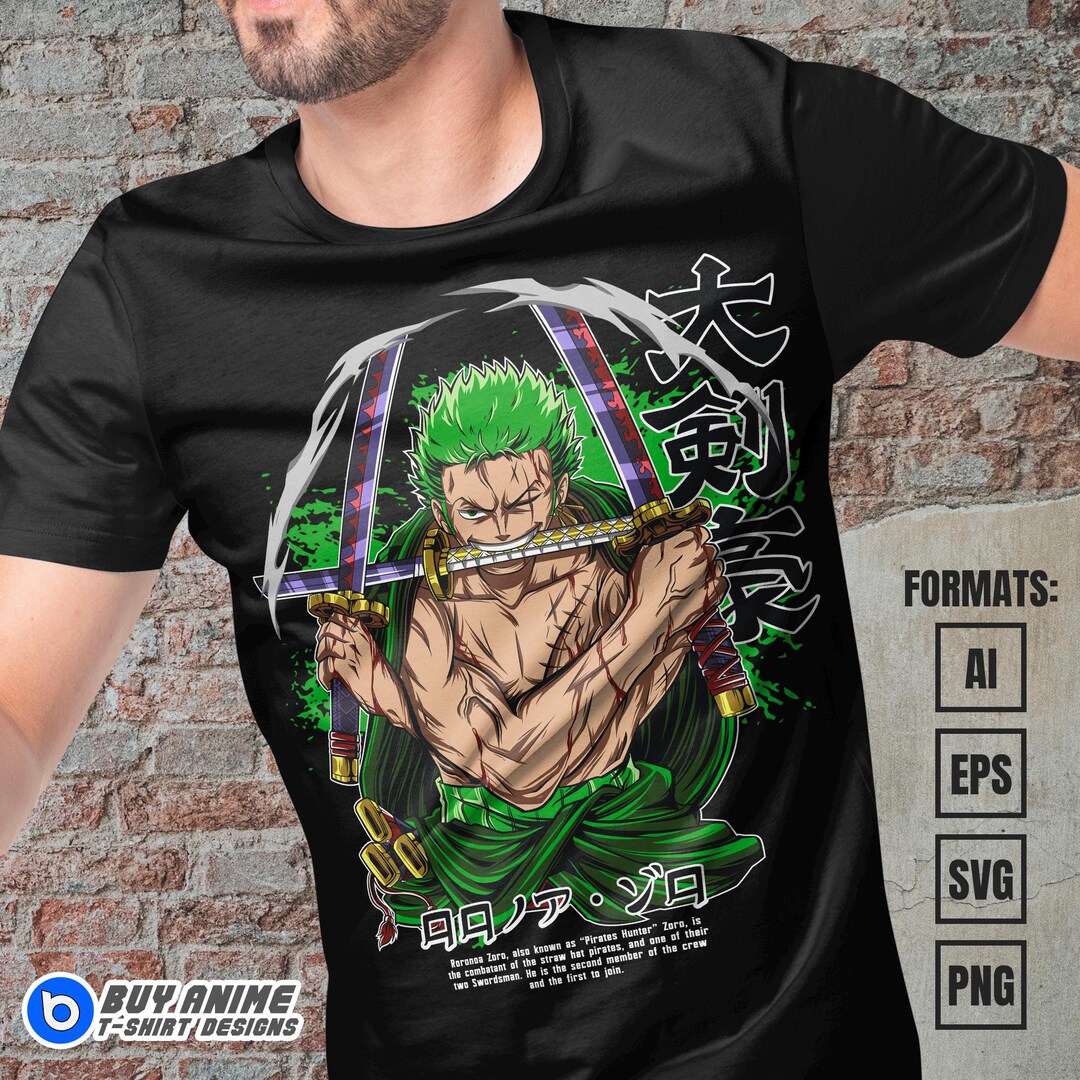 Premium Anime Vector | Layered Eps, AI, Png and Svg Files for T-shirts ...