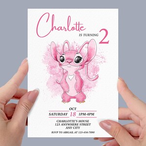 Faire-part d'anniversaire numérique personnalisé pour enfants de tout âge | Invitation de fête d'enfants imprimable | Facile à imprimer ou à partager en ligne | Livraison rapide