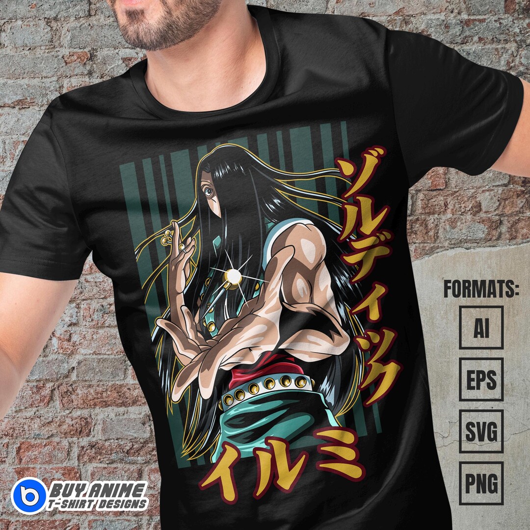 Premium Anime Vector | Layered Eps, AI, Png and Svg Files for T-shirts ...