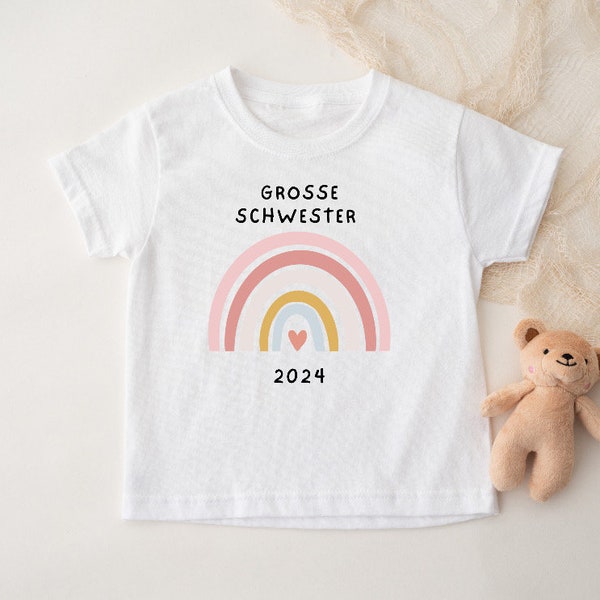 Shirt für Kleinkinder | Grosse Schwester 2024