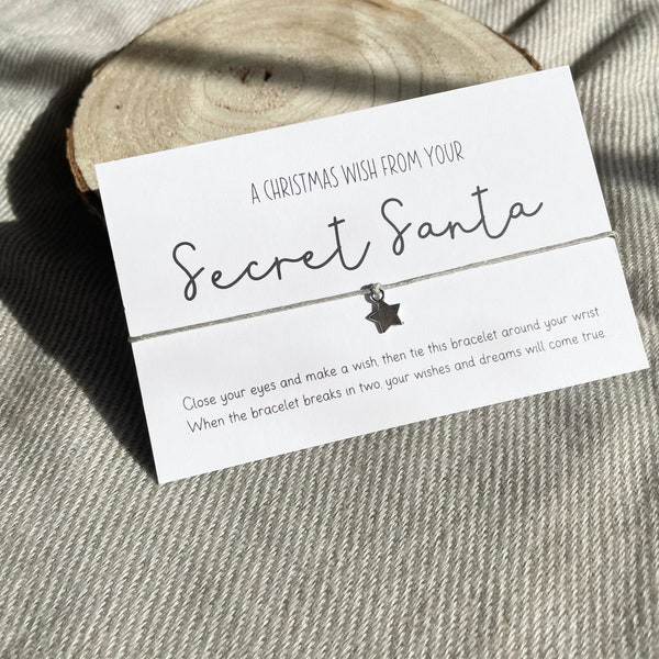 Secret Santa Bracelet | Secret Santa Gift | Stocking Filler | Small Gift