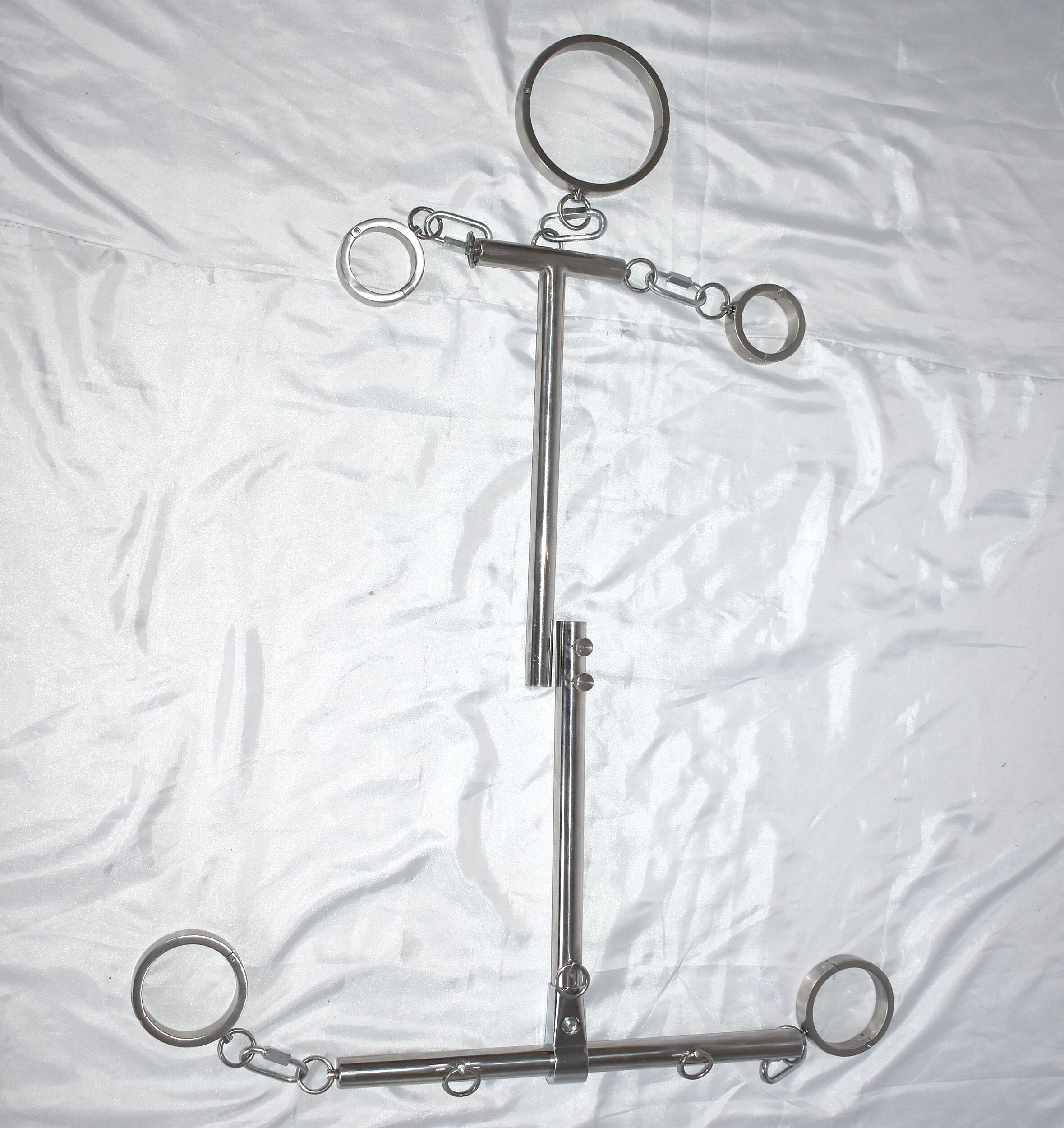 Rigid Steel Spreader Bar Restraint Bar Pillory BDSM Fetish Etsy Ireland