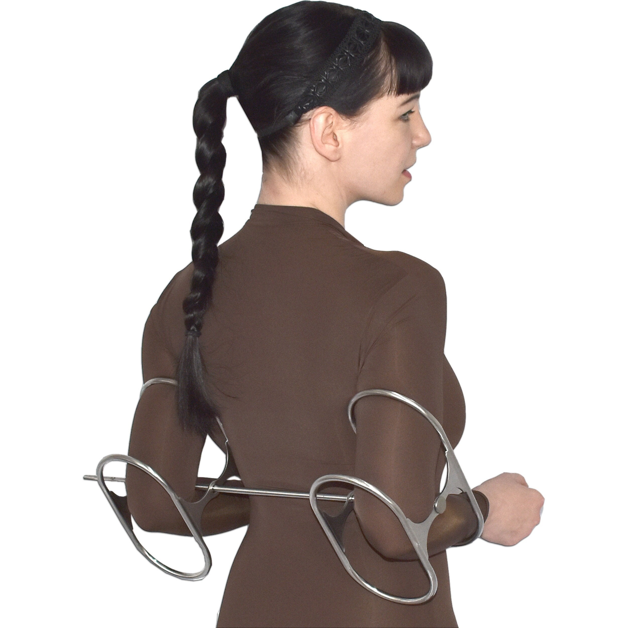 Rigid Elbow Restraints Spreader Bar Bondage Fetish Armcuffs Etsy UK