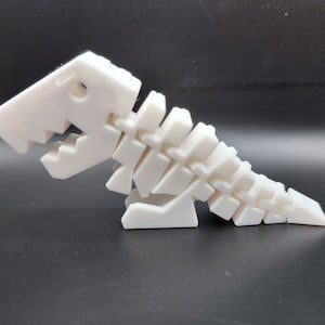 3D Printed Flexi T-Rex: Perfect Gift for Dino Enthusiasts and Collectors and Great Fidget Toy