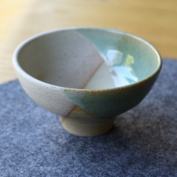 Blended glaze ornamental bowls