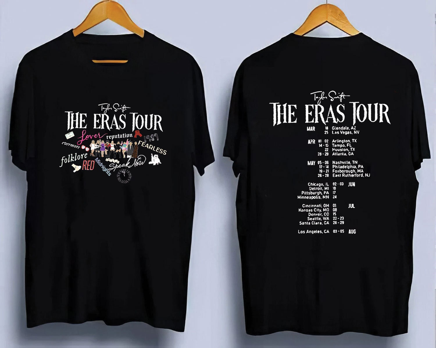 Discover Taylor The Eras Tour Shirt, Eras Tour Shirt, The Eras tour 2023, taylor version Gift