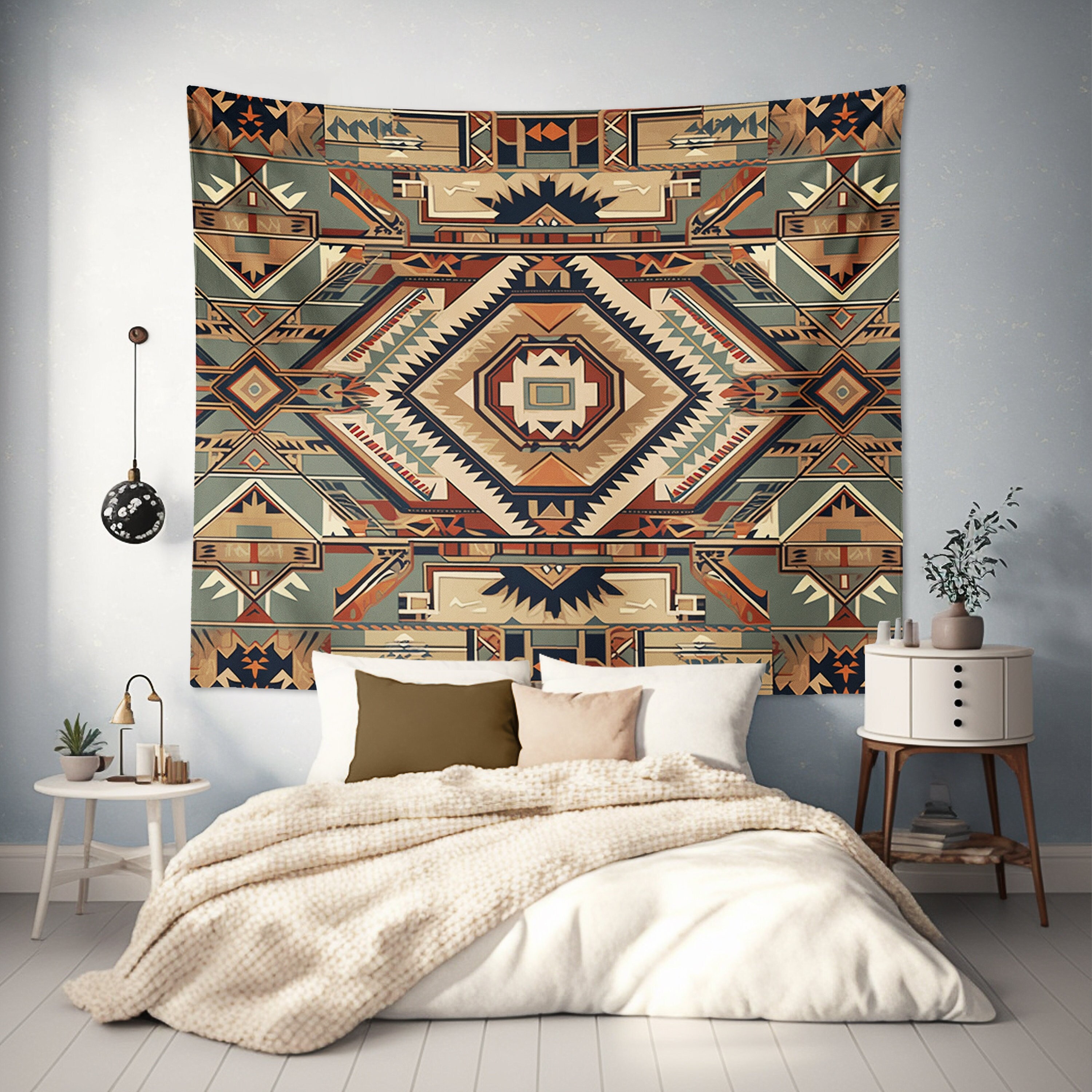 Buy Native American Ethnic Tapestry Wall Hanging Art for Living Kids Bedroom  Dorm Indigenous Room Decor Gift Online in India 
